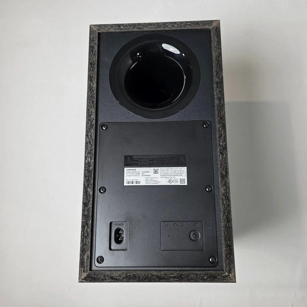 Samsung PS-WB65D Wireless Subwoofer 45W Home Theater Bass Speaker w/ Power Cord
